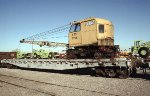 ATSF Burro Crane 1764 on Wt-T flatcar 206132